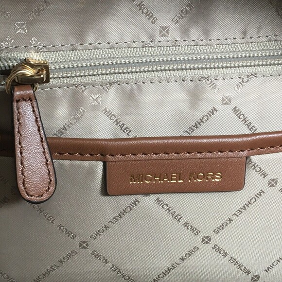 Michael Kors Kenly Backpack Medium Signature Logo Shoulder Satchel School Bag main image 10